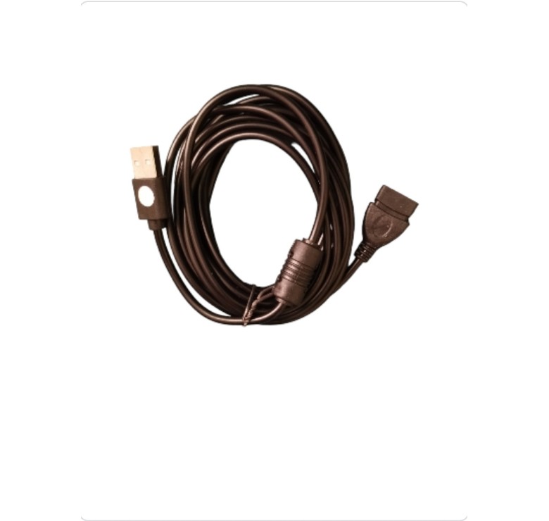 Компактний USB подовжувач / 3 метри / Чорний