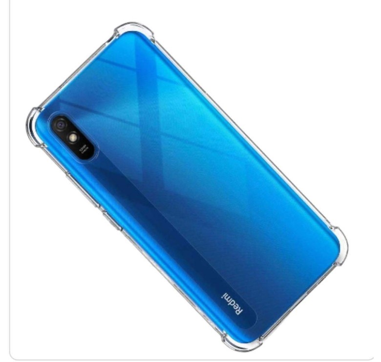 Силіконова накладка (бампер) для смартфона Xiaomi Redmi 9AT / SMTT / Прозорий
