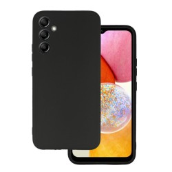 Силиконовая накладка (бампер) для смартфона Samsung A34 (5G)  / SMTT / Soft  Case / Матовый / Чёрный