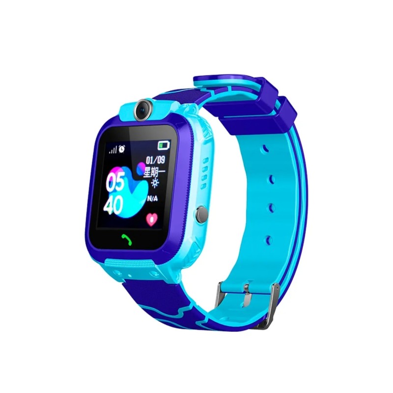 Детские умные часы XO-H100 / Детские смарт-часы / Бирюзовый