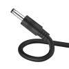 Кабель для живлення роутерів та інших пристроїв 5.5 * 2.5 мм. / USB 5 вольт на DC 9 вольт / 100 см. / Чорний