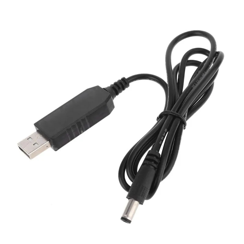 Кабель USB 5V на DC 12V (1м) для роутера від повербанка