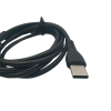 Кабель Hoco DU24 для захищених смартфонів Type-C - USB / 8 mm. / 1 метр / Чорний