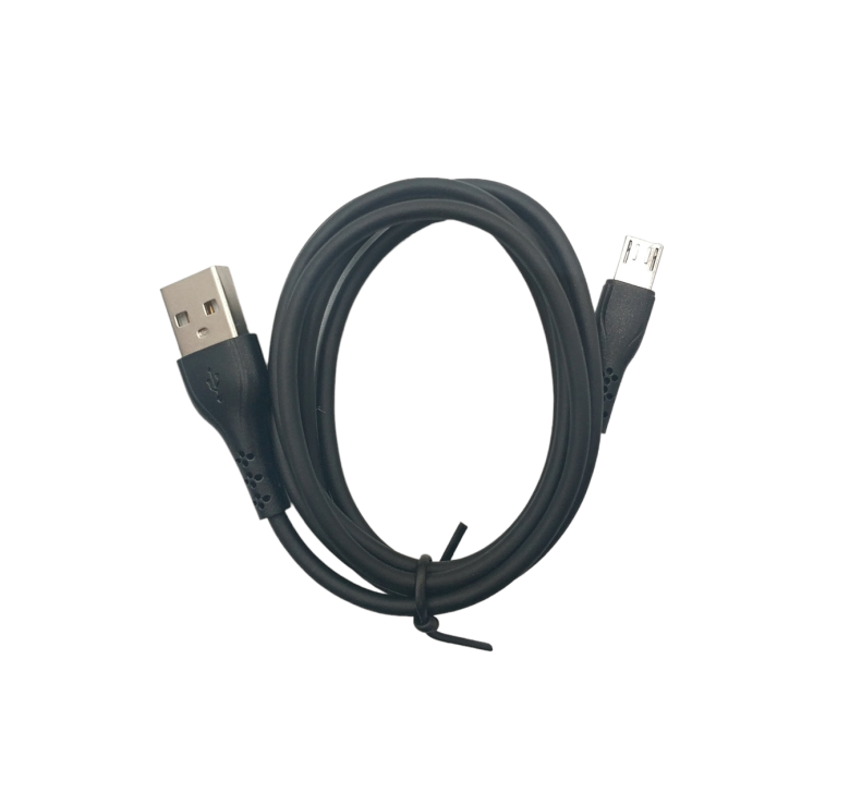 Кабель Hoco DU24 для захищених смартфонів Micro - USB / 8 mm. / 1 метр / Чорний