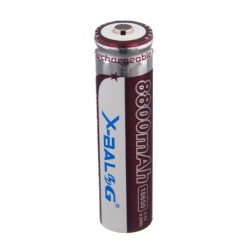 Аккумулятор 18650 X-BALOG 3.7V (1000mAh) Button Top 