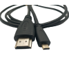 Кабель HDMI - Micro HDMI / V1.4 / 1.5 метра / Чорний
