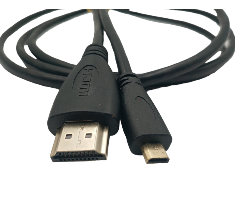 Кабель HDMI - Micro HDMI / V1.4 / 1.5 метра / Чорний