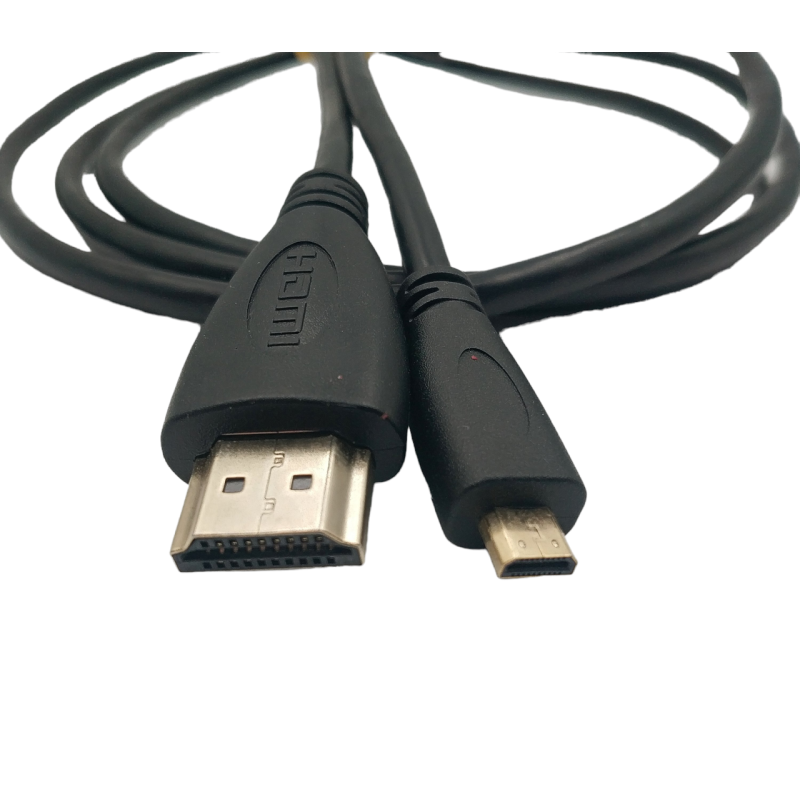 Кабель HDMI - Micro HDMI / V1.4 / 1.5 метра / Чорний
