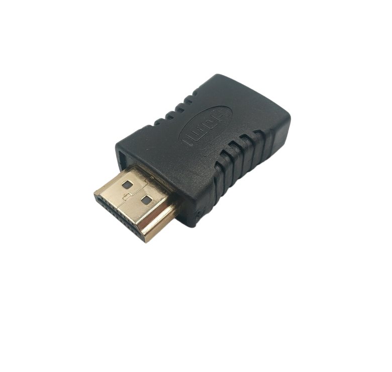 Перехідник HDMI (Зовнішній) - HDMI (Внутрішній) / Чорний