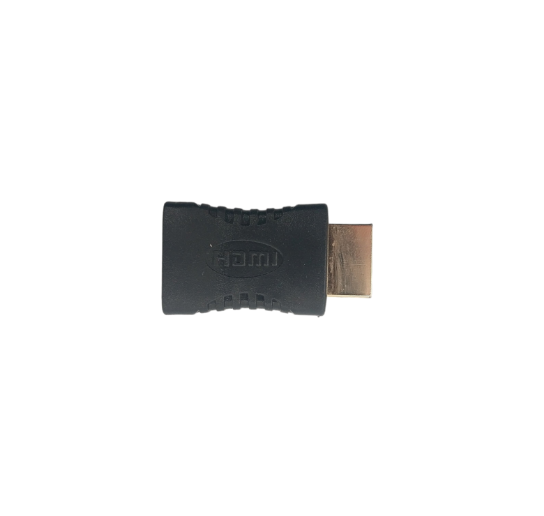 Перехідник HDMI (Зовнішній) - HDMI (Внутрішній) / Чорний