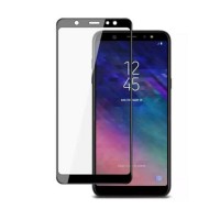 Загартоване захисне скло на смартфон Samsung Galaxy A600 / Чорна рамка
