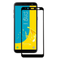 Загартоване захисне скло на смартфон Samsung Galaxy J6 2018 / Чорна рамка
