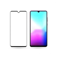 Загартоване захисне скло на смартфон  Honor 8a 5D Black / Чорна рамка