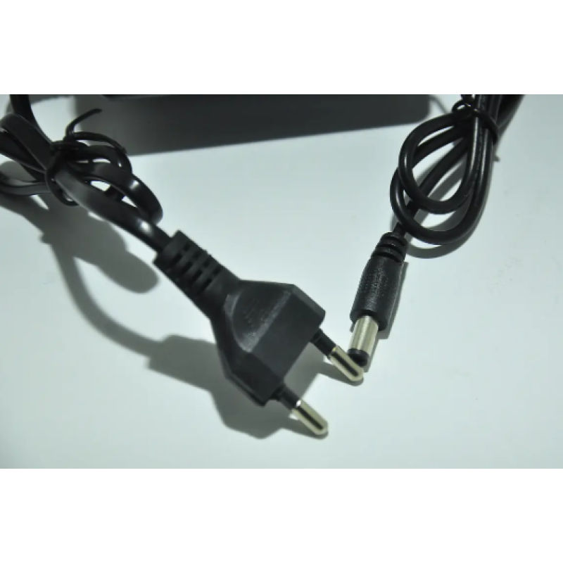 Мережевий зарядний пристрій 1210 / 12V 1A / 5.5*2.5 / Чорний