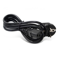 Мережевий кабель живлення 220V для монітора/комп'ютера із заземленням 500-1000W 1.2м