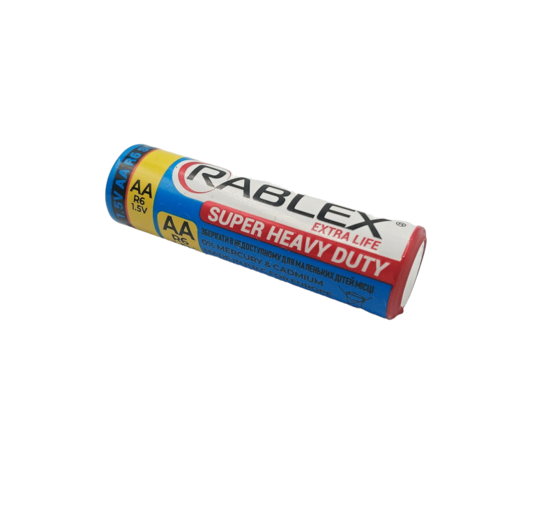 Батарейка RABLEX AA 1.5V (пальчик) 1 штука