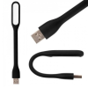 USB ліхтарик / USB лампа / Лампа для ноутбука 1.2 Вт / Чорний