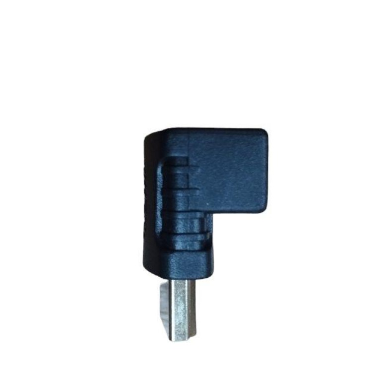 Перехідник HDMI (Зовнішній) - HDMI (Внутрішній) кутовий 90 градусів / Чорний