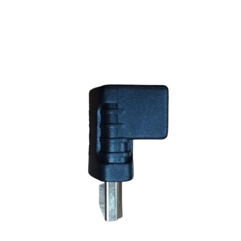 Перехідник HDMI (Зовнішній) - HDMI (Внутрішній) кутовий 90 градусів / Чорний