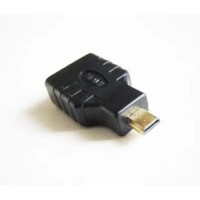 Адаптер Micro HDMI (Зовнішній) - HDMI (Внутрішній) / Чорний