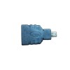 Адаптер Micro HDMI (Зовнішній) - HDMI (Внутрішній) / Чорний