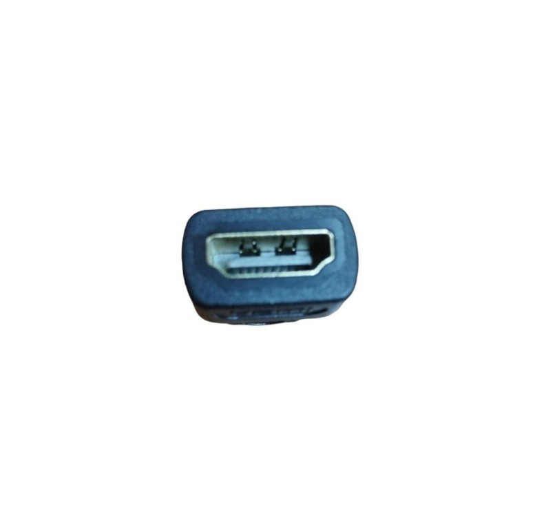 Адаптер Mini HDMI (Зовнішній) - HDMI (Внутрішній) / Чорний