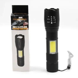 Ручной фонарик BL-29-T6 / mirco USB / Черный