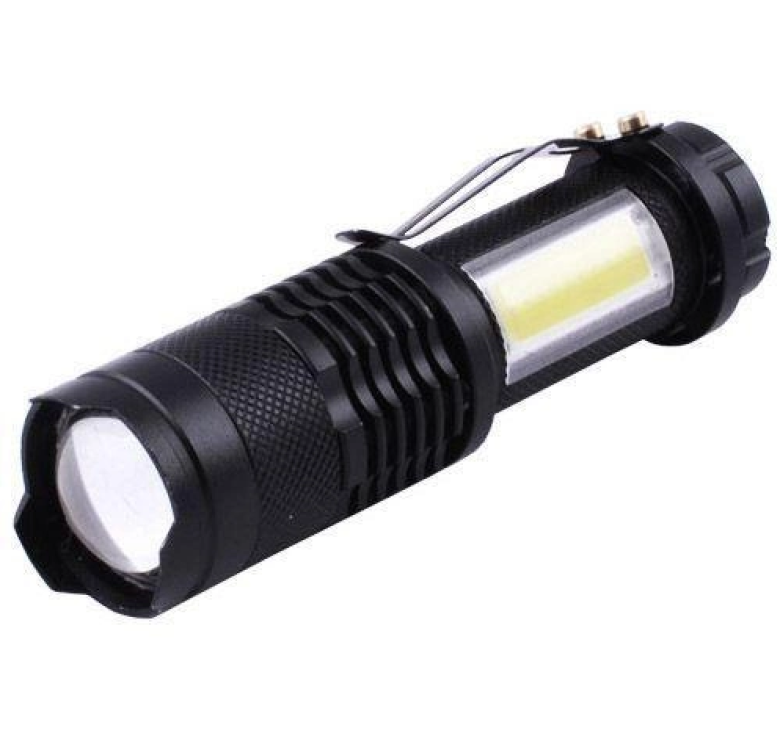 Світлодіодний ліхтарик BL-525 / mirco USB / Чорний