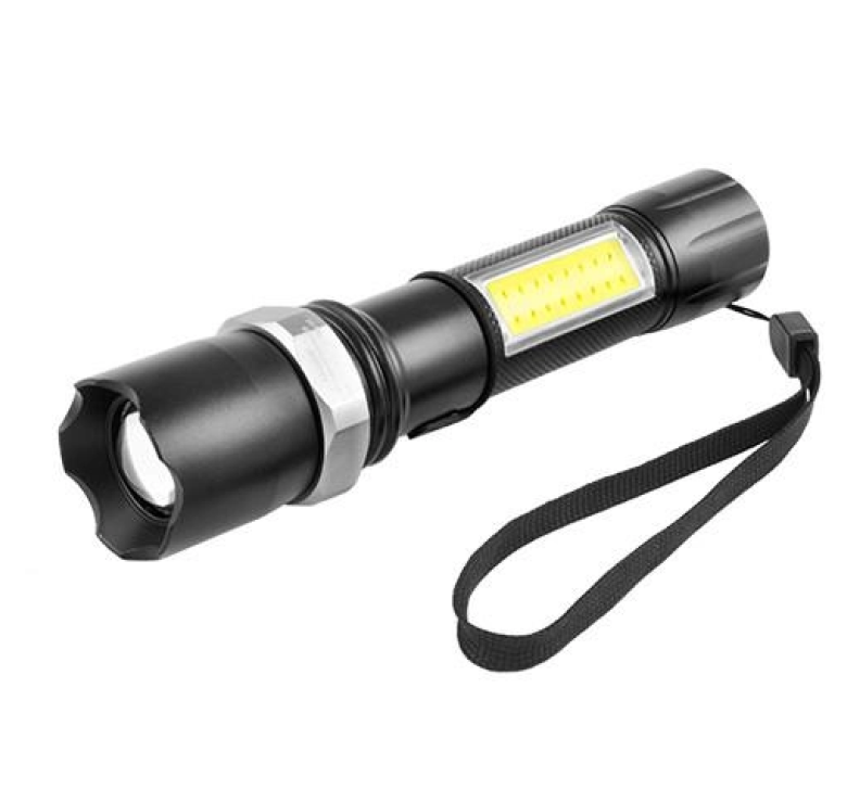 Світлодіодний ліхтарик BL-W546 / mirco USB / Чорний