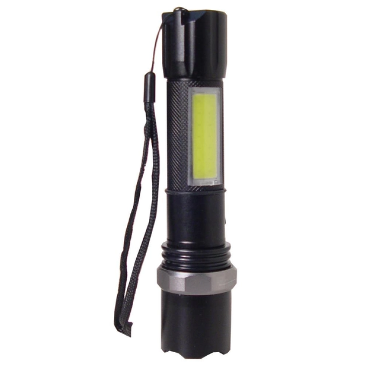 Світлодіодний ліхтарик BL-W546 / mirco USB / Чорний
