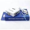 Конвертор для передачі відео і аудіо сигналу / Mini VGA2HDMI / Білий