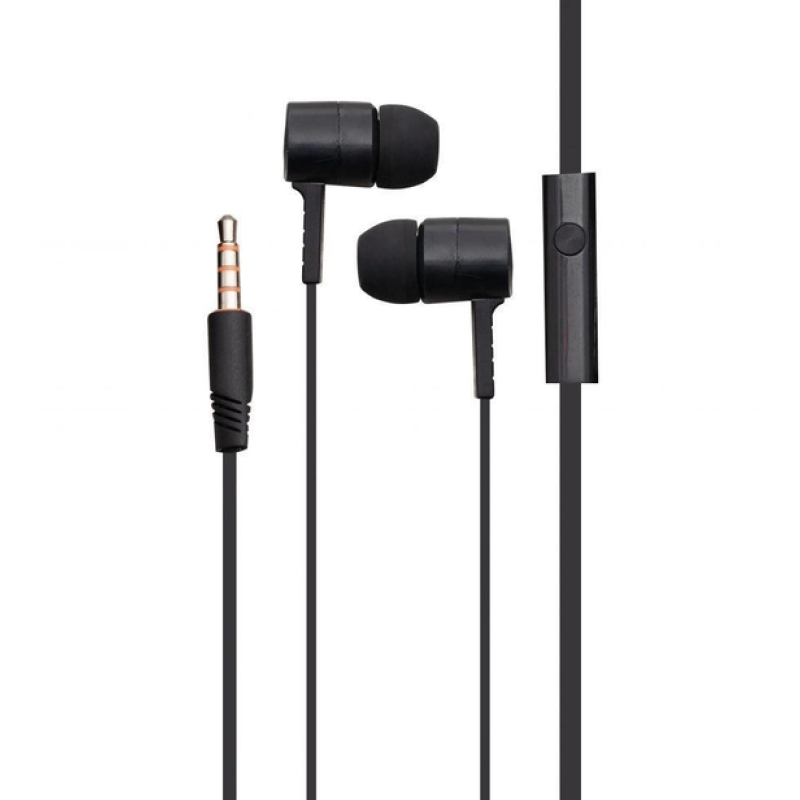 Наушники CELEBRAT D2 проводные вакуумные / Черные