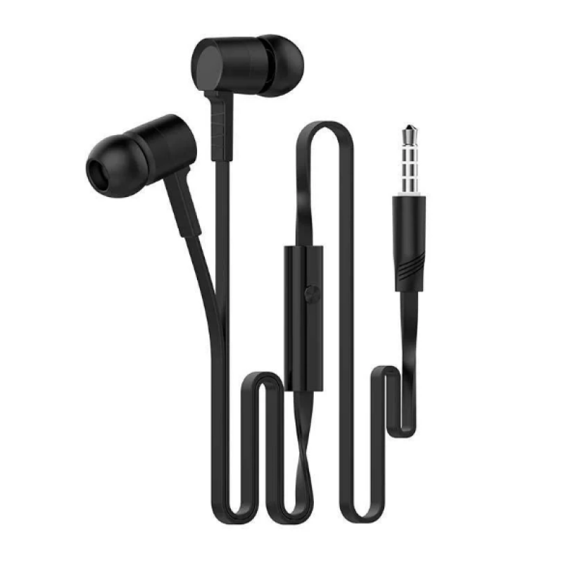 Наушники CELEBRAT D2 проводные вакуумные / Черные