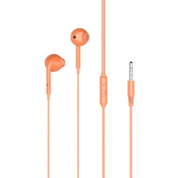 Навушники XO EP28 провідні вакуумні / Помаранчевий