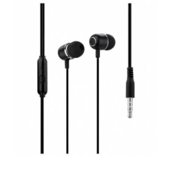 Навушники XO EP26 провідні вакуумні / Чорний