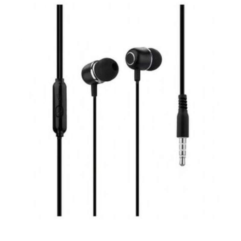 Наушники XO EP26 проводные вакуумные / Черный