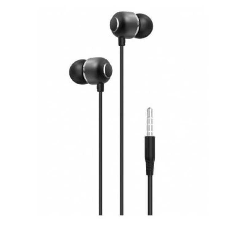 Наушники XO EP26 проводные вакуумные / Черный