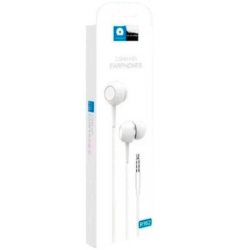 Навушники WUW R162 провідні вакуумні / Білий