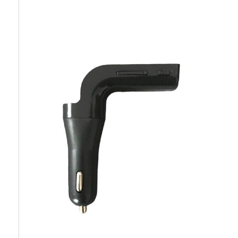 FM-трансміттер для авто CARG-7, FM-модулятор, сумісний зі смартфонами, чорний