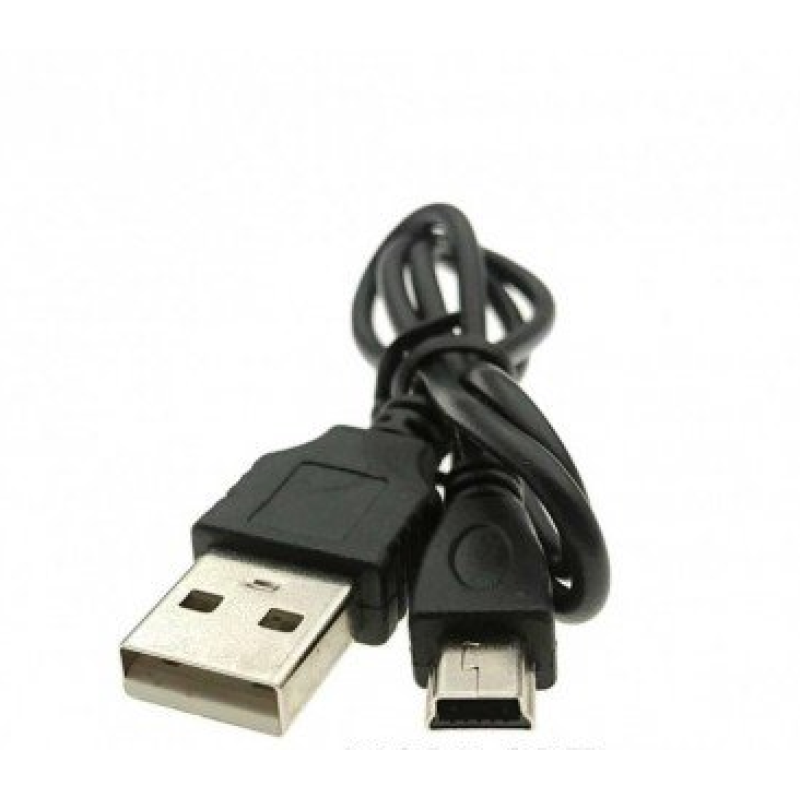 Кабель Mini-USB to USB 2.0 (1 метр) Черный