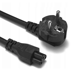 Кабель для ноутбука 1.2 м / 3 pin / Чорний