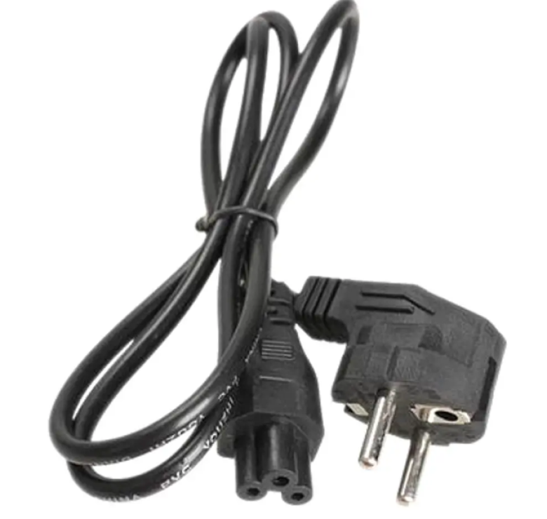 Кабель для ноутбука 1.2 м / 3 pin / Чорний
