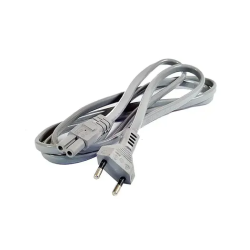 Кабель (шнур) живлення для радіоприймачів /1.2м / Сірий