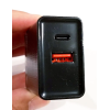 Зарядний пристрій AR-QC-PD / USB TYPE-C / Чорний