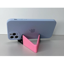 Держатель для телефона 7009 / Сложная подставка / Розовый