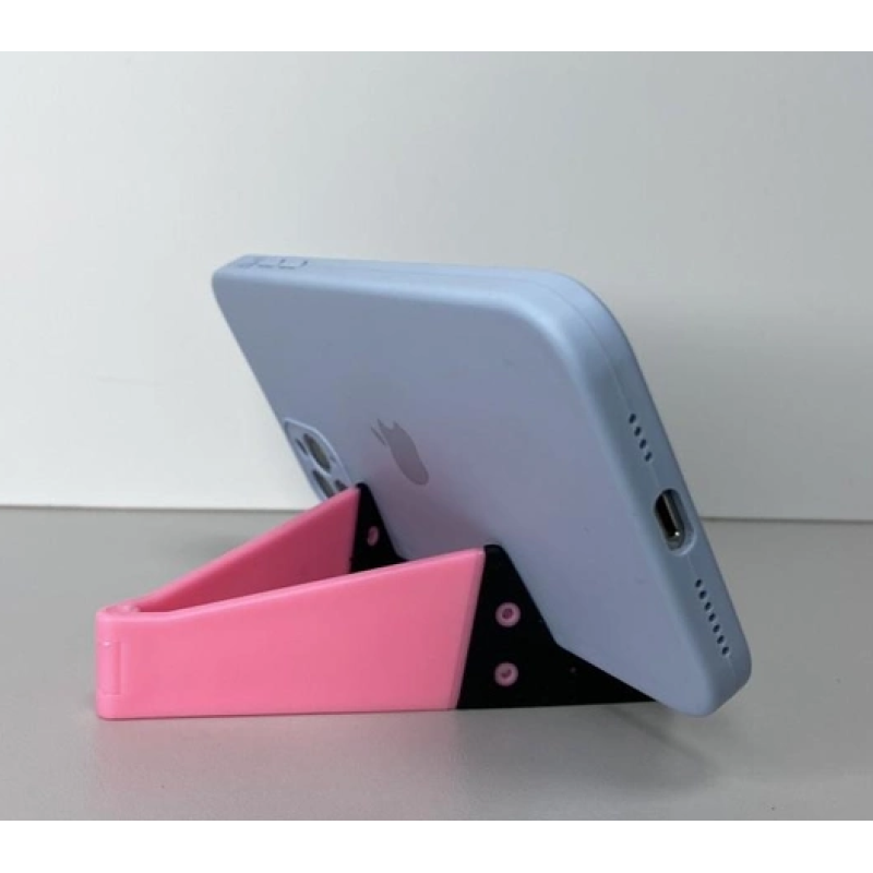 Держатель для телефона 7009 / Сложная подставка / Розовый