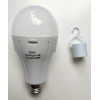 Світлодіодна лампочка LED bulb з акумулятором / Акумуляторна аварійна лампочка в патрон