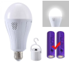 Світлодіодна лампочка LED bulb з акумулятором / Акумуляторна аварійна лампочка в патрон
