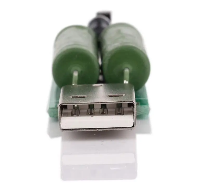 USB-навантажувальний резистор на 1А /2А / Резистор навантаження