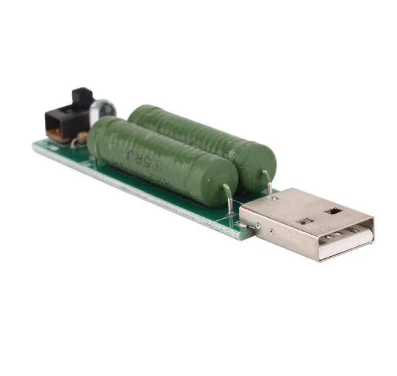 USB-навантажувальний резистор на 1А /2А / Резистор навантаження